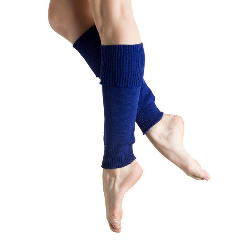 Royal Blue Men\'s Bloch Anna Legwarmers Knitwear | USDFL55042