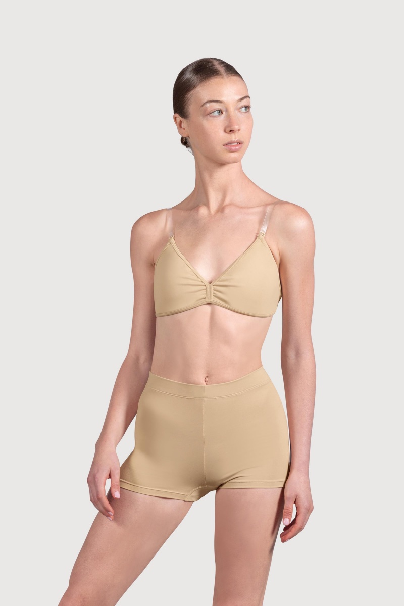 Sand Women's Bloch Capella High Waist Underwear | USIIZ49524