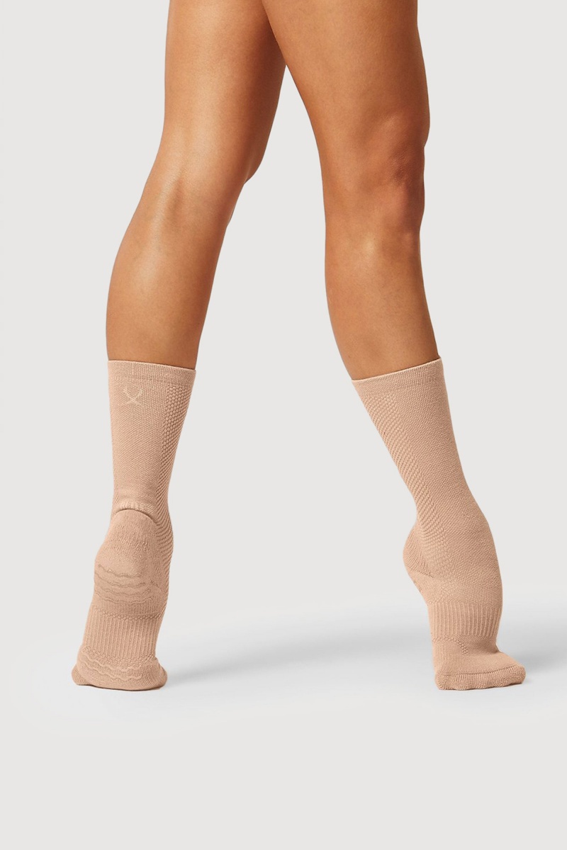 Sand Women\'s Bloch Dance Sock Contemporary | QUSUV30557