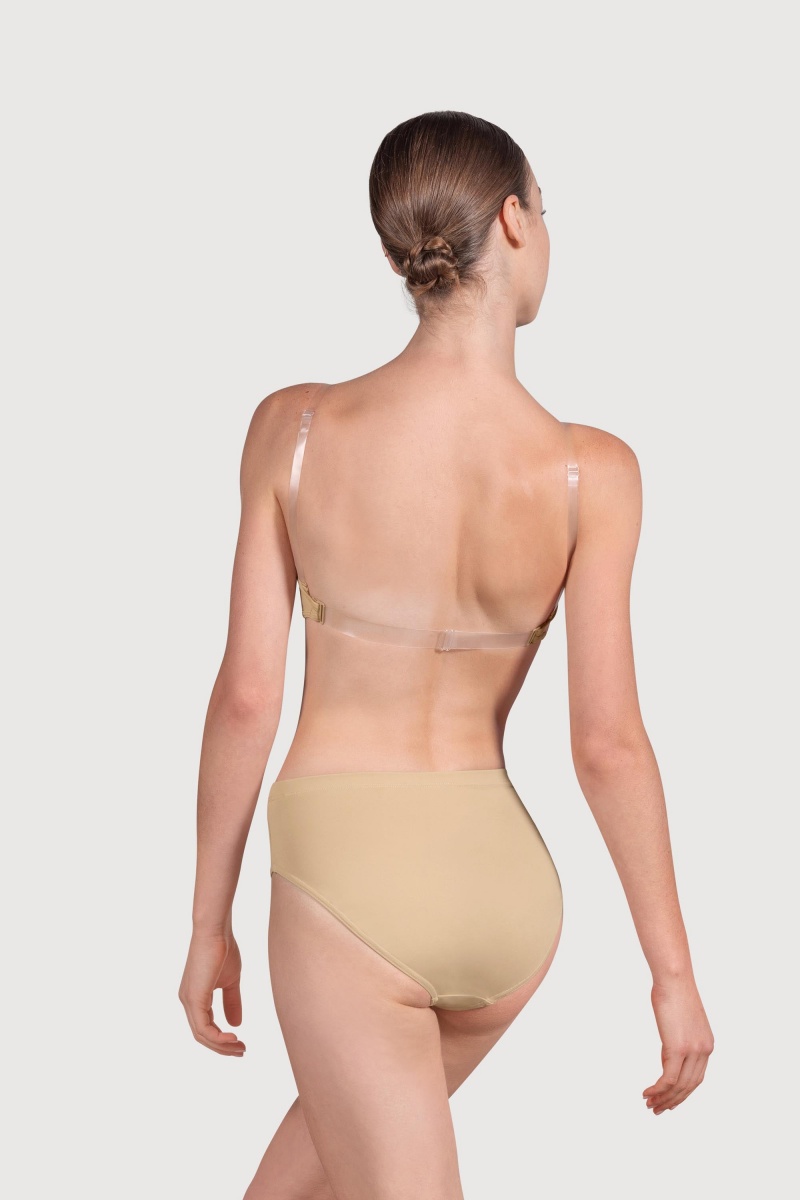 Sand Women's Bloch Deva V Front Underwear | USXBR22962