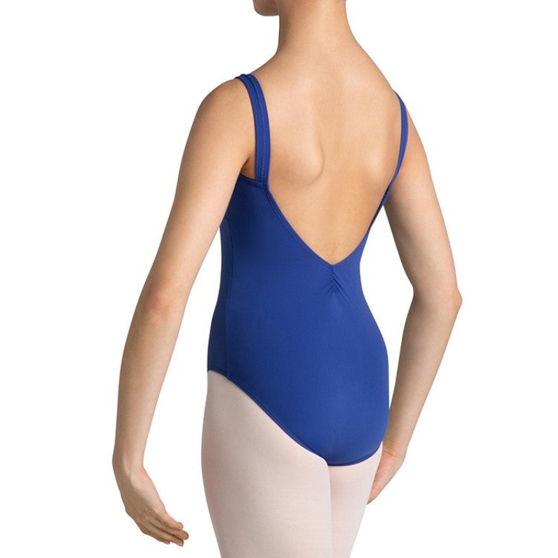 Sea Blue Kids' Bloch Imperial Paradise Contour Leotards | EUSHC38926