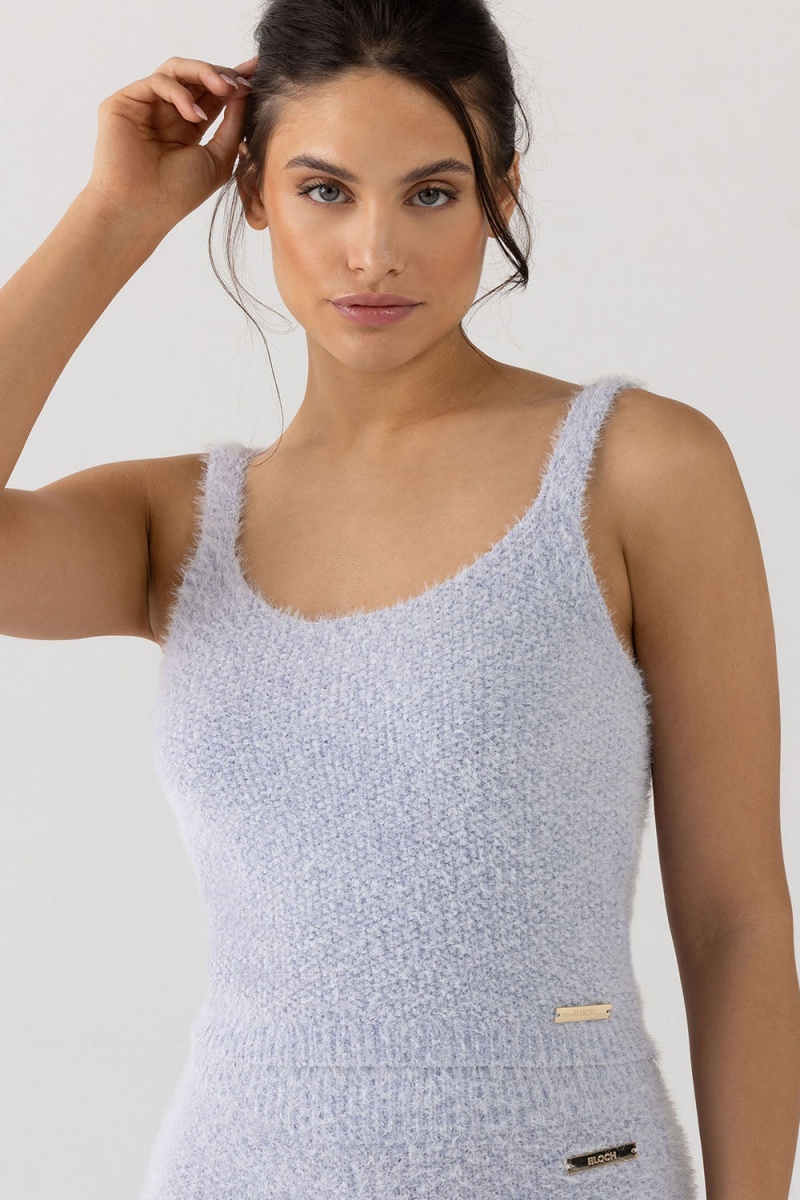 Sky Women\'s Bloch Popcorn Stitch Camisole Knitwear | AUSDF37445