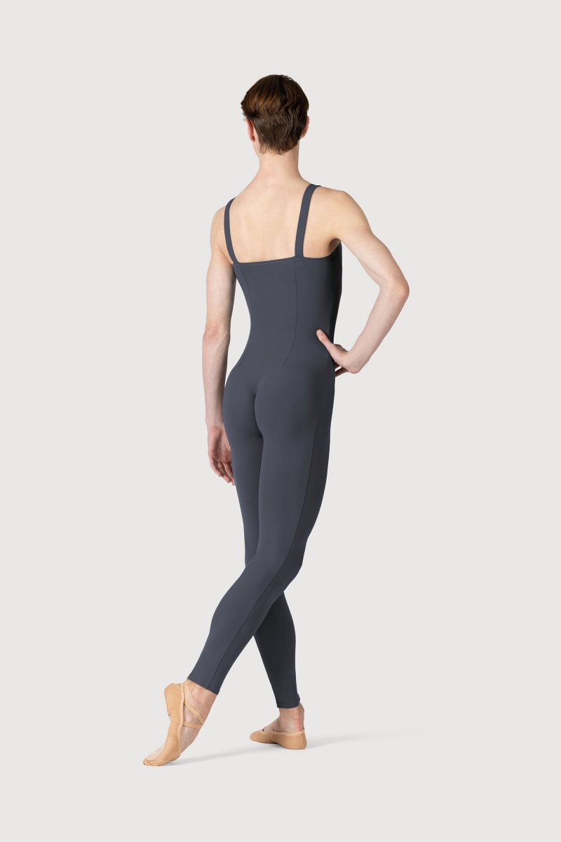 Squalo Men's Bloch Curtis Tank Strap Seamed Unitards | BUSSD27993