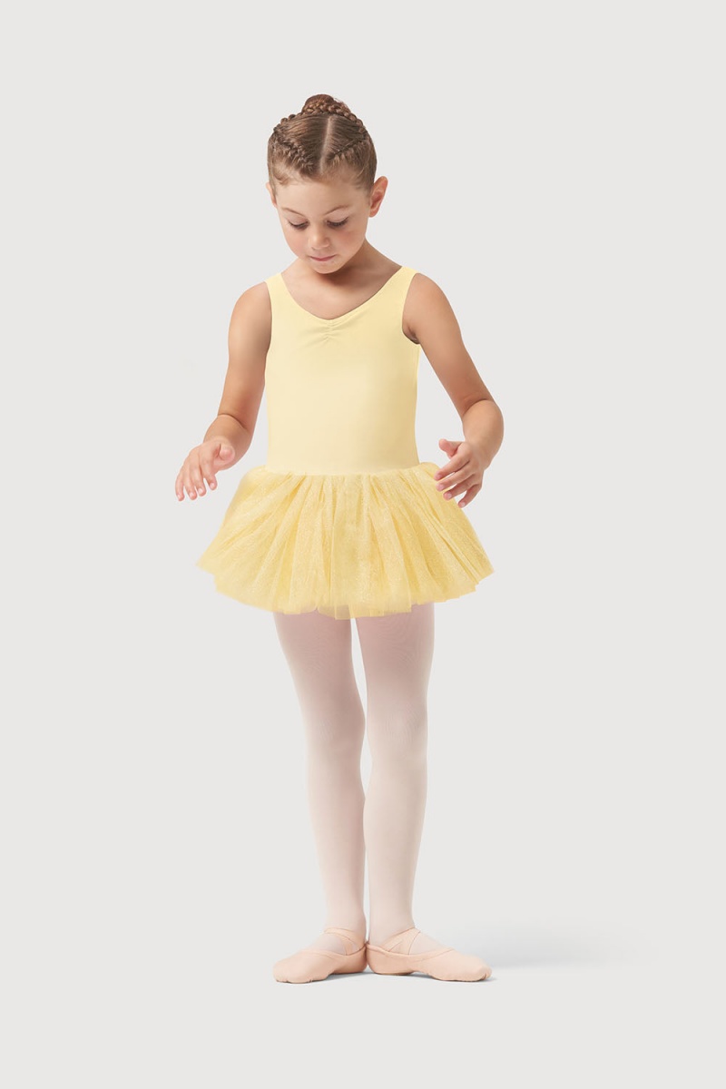 Sunshine Kids' Bloch Sparkle Tank Tutu Leotards | USICD73932