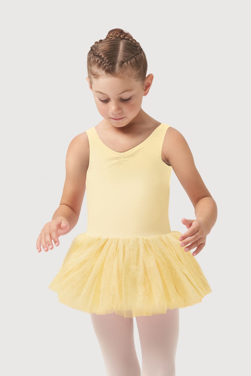 Sunshine Kids\' Bloch Sparkle Tank Tutu Leotards | USICD73932