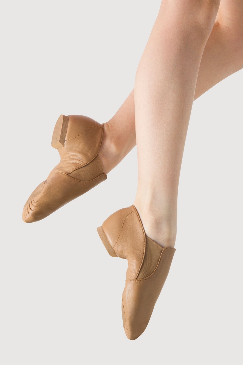 Tan Kids' Bloch Elastaboot Jazz | USJVR78749