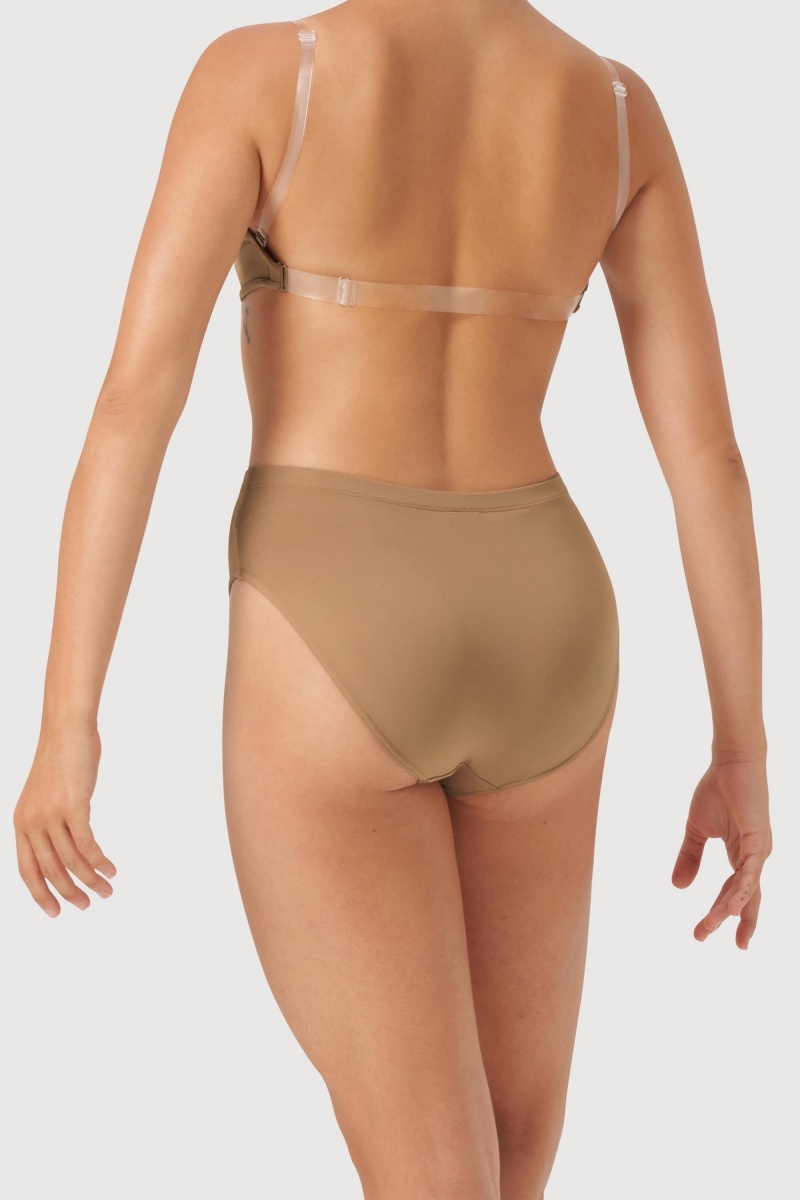 Tan Women's Bloch Aquila High Waist Underwear | SUSNY68112