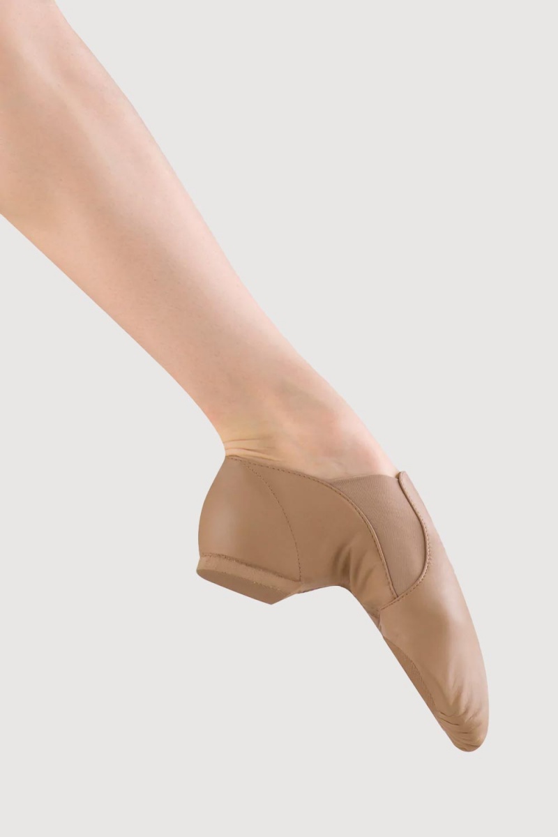 Tan Women's Bloch Elastaboot Adults Jazz | YUSGT29765