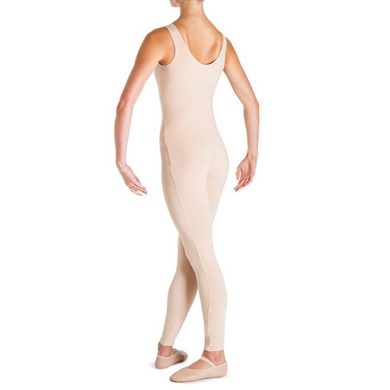 Wheat Women's Bloch Utano Scoop Neck Unitards | PUSER25336