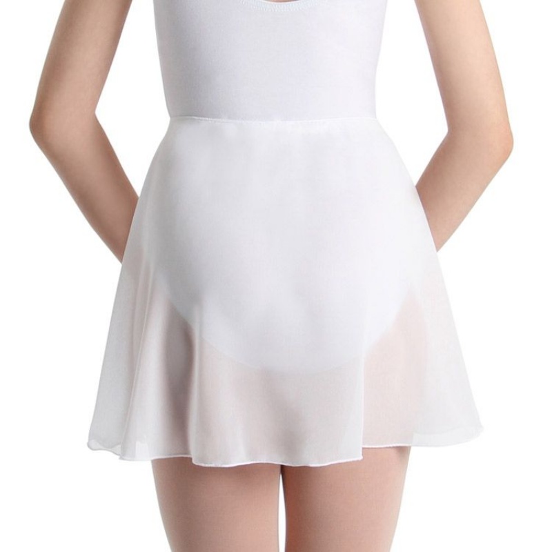 White Kids' Bloch Chita Skirts | USCVG16504