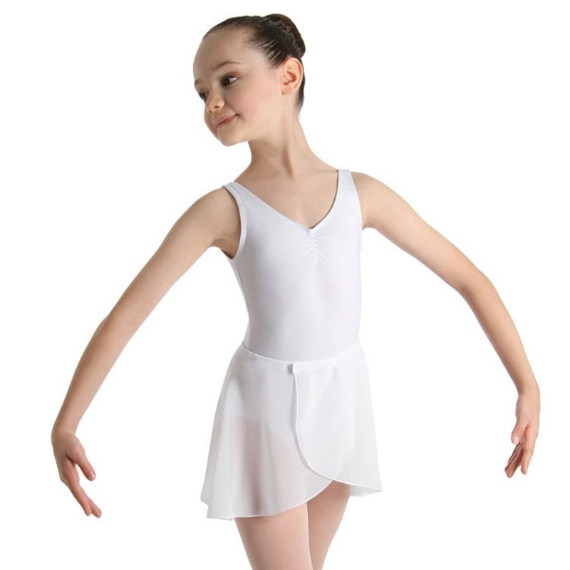 White Kids' Bloch Chita Skirts | USCVG16504