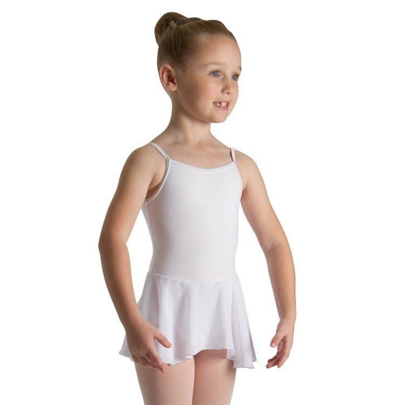 White Kids\' Bloch Mirella Alice Cami Tween Leotards | SUSNY10221