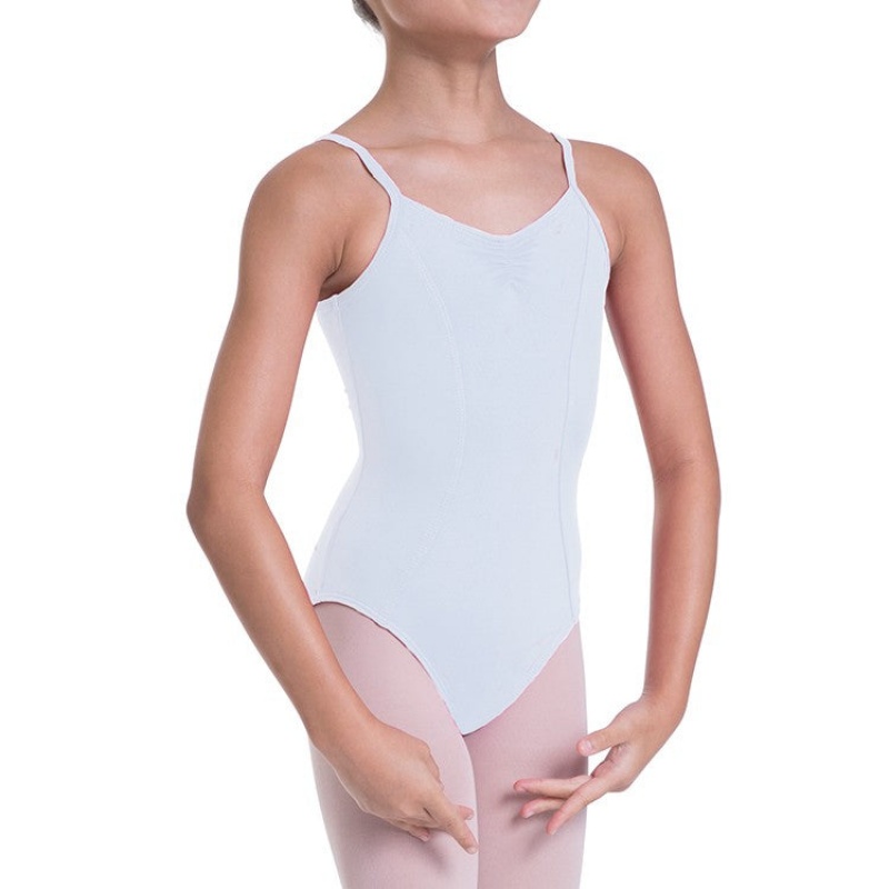 White Kids' Bloch Overture Oriana Princess Seam Leotards | USEGJ50639