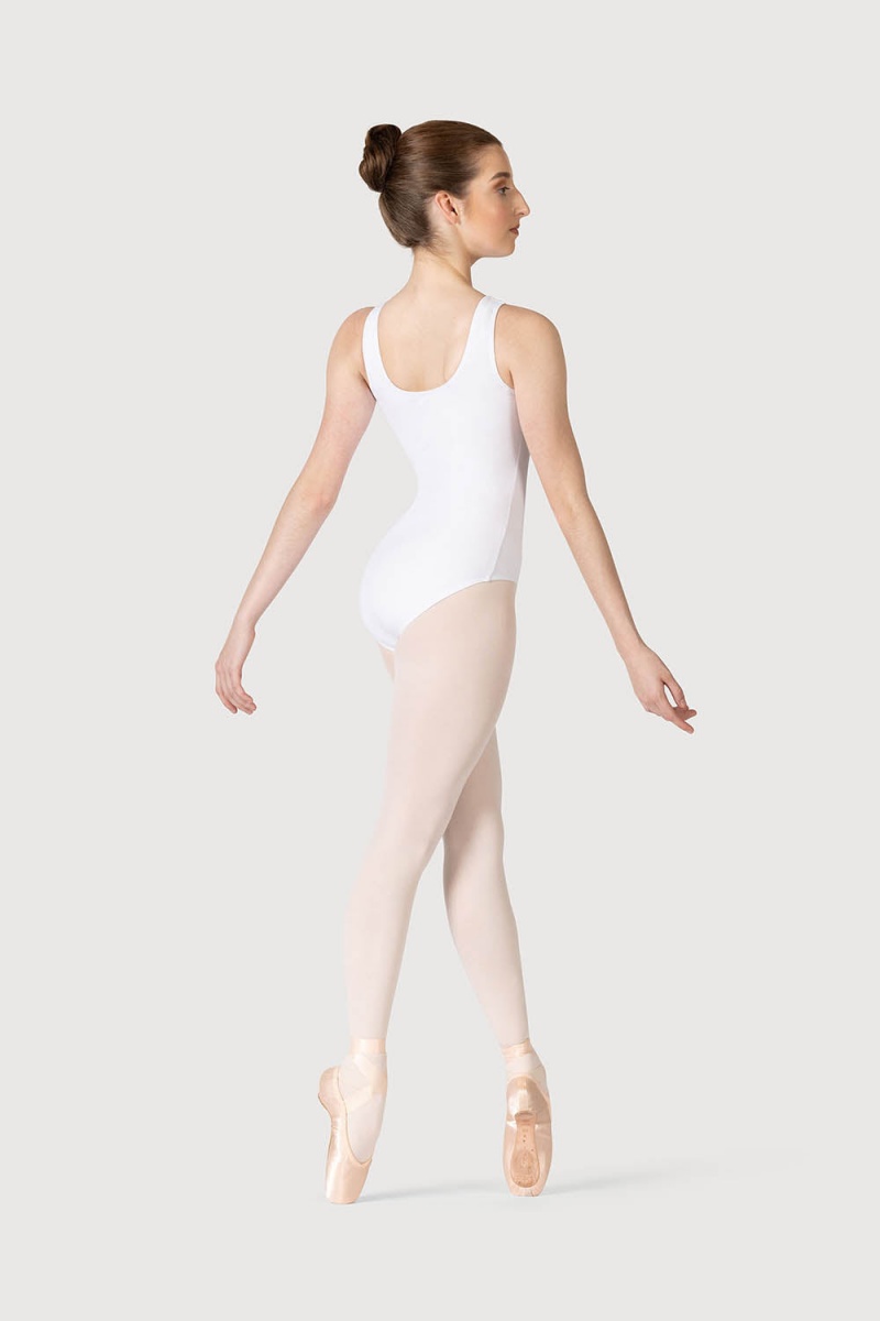 White Women's Bloch Poppy Leotards | AUSWC40187