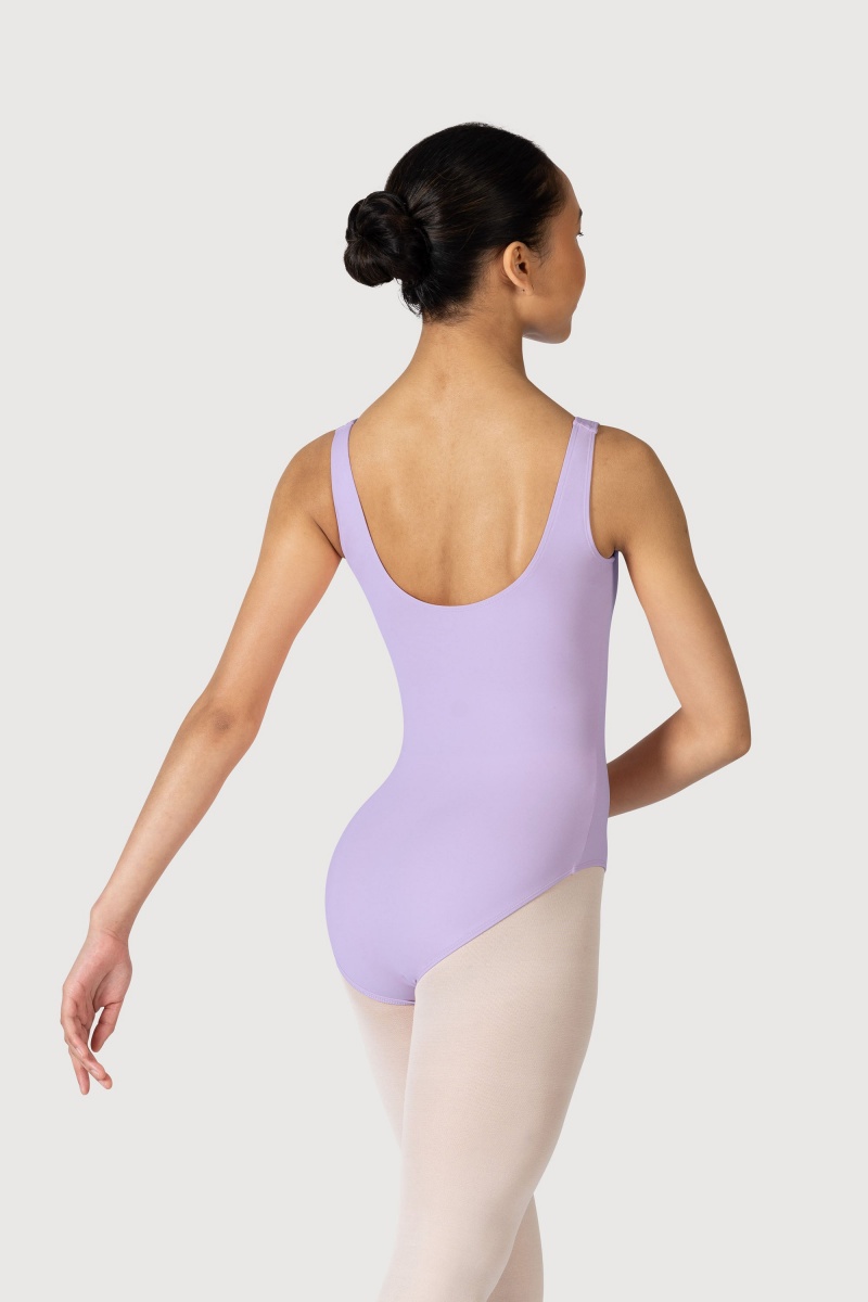 Wisteria Women's Bloch Overture Odetta Sleeveless Pleat Leotards | USIIZ37444